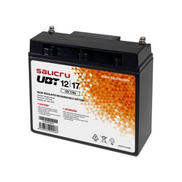 Salicru 013BS000004 UBT (12V 17Ah) Rechargeable VRLA Battery
