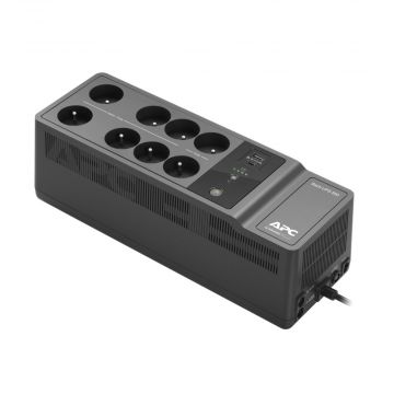 APC BE850G2-FR Back-UPS 850VA 230V Offline UPS, USB Type-C & A Charging Ports, 8 French/Belgian Outlets (2 Surge) - 01