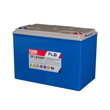 FIAMM 12FLB350P (12V 90Ah) Unsurpassed High-Rate Performance AGM Battery