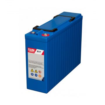 FIAMM 12FIT40 (12V 40Ah) Very Long-Life, Front Terminal AGM Battery