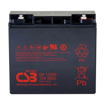 CSB GP12200 (12V 20Ah) General Purpose VRLA AGM Battery