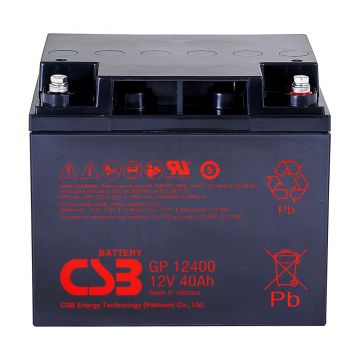 CSB GP12400I (12V 10Ah) General Purpose VRLA AGM Battery