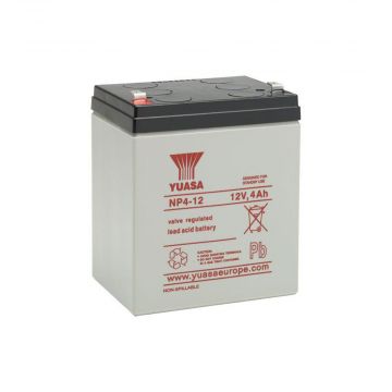 Yuasa NP4-12 (12V 4Ah) General Purpose VRLA Battery