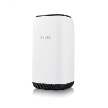 Zyxel Nebular NR5101 Indoor WiFi 6 5G NR/4G LTE Category 20 Router with SIM Card Slot - 01