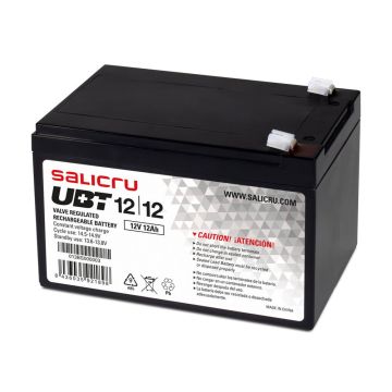 Salicru 013BS000003 UBT (12V 12Ah) Rechargeable VRLA Battery
