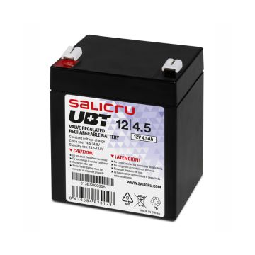 Salicru 013BS000006 UBT (12V 4.5Ah) Rechargeable VRLA Battery
