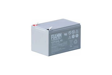 FIAMM 12FGHL48 Long-Life High-Rate Performance (10-Year) VRLA Battery (12V 12Ah)