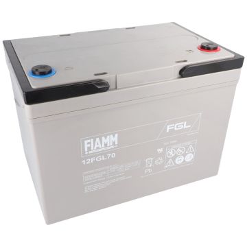 FIAMM 12FGHL70 Long-Life High-Rate Performance (10-Year) VRLA Battery (12V 17Ah)