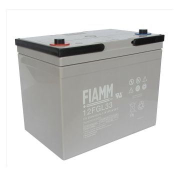 FIAMM 12FGL33 General Purpose (10-Year) VRLA Batteries (12V 33Ah)
