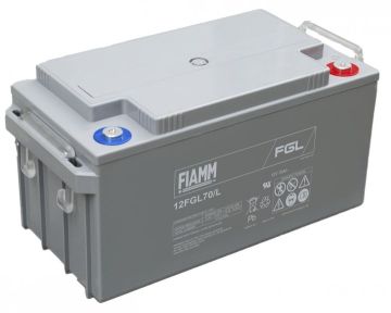 FIAMM 12FGL70/L General Purpose (10-Year) VRLA Batteries (12V 70Ah)