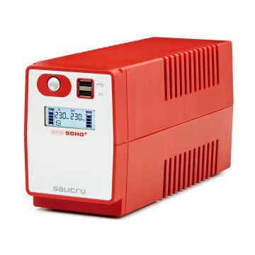 Salicru 647CA000007 SPS SOHO+ 500VA 230V Line Interactive UPS, IEC - 01