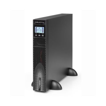 Salicru 698CA000007 SLC TWIN RT2 1000VA 230V Online UPS, Rack/Tower, w/ Super Charger, No Batteries - 01
