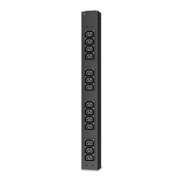 APC AP6003A Rack PDU, Basic, Half Height, 100-240V/20A, 220-240V/16A, (14) C13