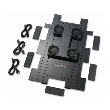 APC ACF502 Roof Fan Tray 208/230VAC 50/60HZ for NetShelter SX 600mm Wide x 1070mm Deep Enclosures - 01
