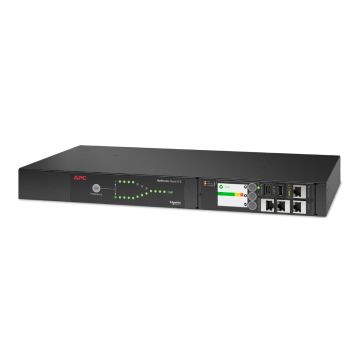 APC (AP4421A) Netshelter Rack ATS 230V, 1U - 10A - In: C14 - Out: (12) C13 - 01