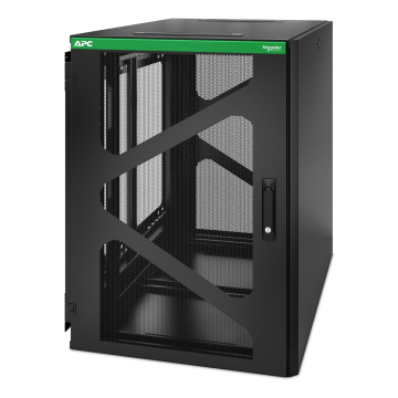 APC AR118SM NetShelter 18U Wallmount Rack Enclosure Cabinet Side Mount UPS Depth