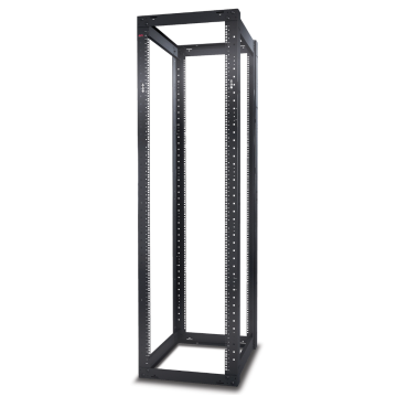 APC AR203A NetShelter 4 Post Open Frame Rack 44U Square Holes