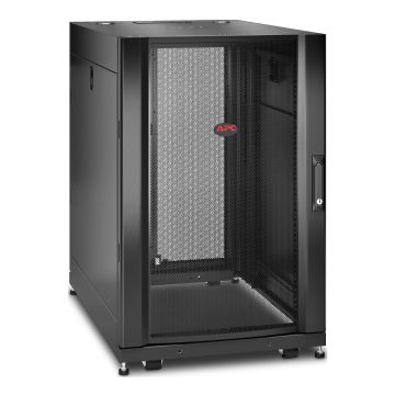 APC AR3006 NetShelter SX 18U Server Rack Enclosure 600mm x 900mm w/ Sides, Black