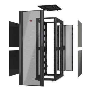 APC AR3100X610 NetShelter SX 42U 600mm Wide x 1070mm Deep Enclosure w/out Doors, Black