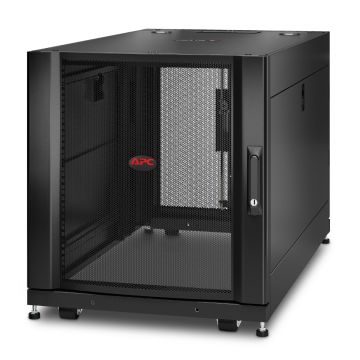 APC AR3103 NetShelter SX 12U Server Rack Enclosure 600mm x 1070mm w/ Sides, Black