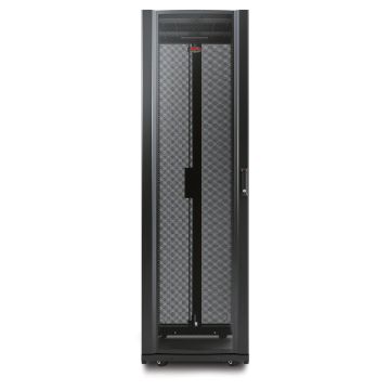 APC AR3810 NetShelter AV 42U 600mm Wide x 825mm Deep Enclosure w/ Sides & 10-32 Threaded Rails, Black