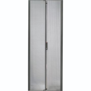 APC AR7157 NetShelter SX 48U 750mm Wide Perforated Split Doors, Black