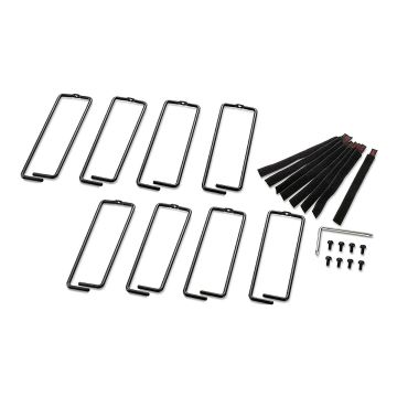 APC AR7707 Cable Management Rings, 8 Inch Deep, NetShelter SX, 750mm Wide (Qty. 8)