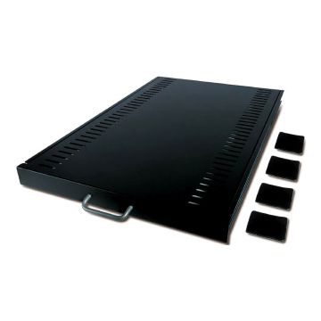 APC AR8123BLK Sliding Shelf - 100lbs/45kg, Black
