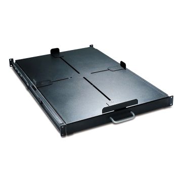 APC AR8128BLK Sliding Shelf - 200lbs/91kg, Black
