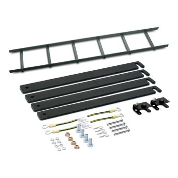 APC AR8165ABLK Cable Ladder 12in (30cm) Wide w/Ladder Attachment Kit