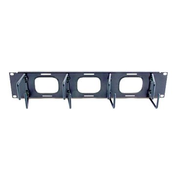 APC AR8428 Horizontal Cable Organizer 2U W/Pass Through Holes