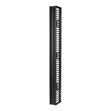 APC AR8715 Valueline, Vertical Cable Manager for 2 & 4 Post Racks, 84x6in Wide, Single-Sided w/ Door