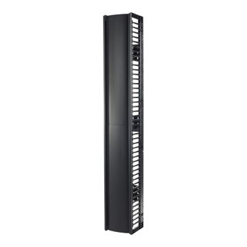 APC AR8765 Valueline, Vertical Cable Manager for 2 & 4 Post Racks, 84x12in Wide, Single-Sided w/ Door