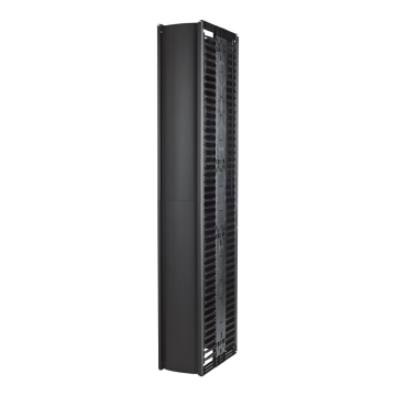 APC AR8775 Valueline, Vertical Cable Manager for 2 & 4 Post Racks, 84x12in Wide, Double-Sided w/ Doors