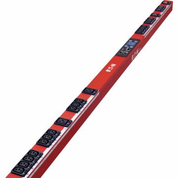 Eaton (EMIB08-30R) Metered Input Rack PDU - 0U - In: IEC309 32A 1P - Out: (36) C13 + (6) C19 - Red - 01
