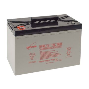 EnerSys Genesis NP90-12 (12V 90Ah) General Use AGM VRLA Battery - 01