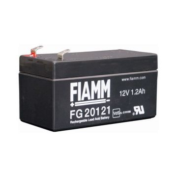 FIAMM FG20121 General Purpose (5-Year) VRLA Battery (12V 1.2Ah)