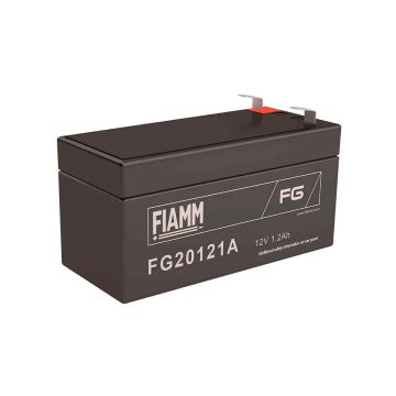 FIAMM FG20121A General Purpose (5-Year) VRLA Battery (12V 1.2Ah)