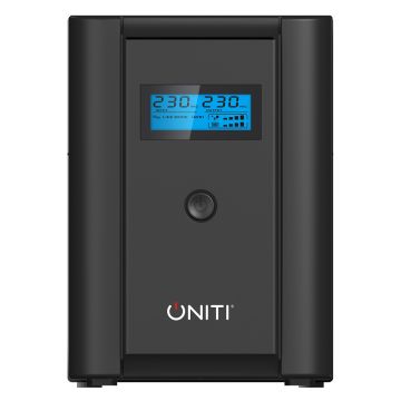 Image of the Uniti Power Tempo TMP2200IEC 2200VA/1200W 230V Line Interactive UPS Front.