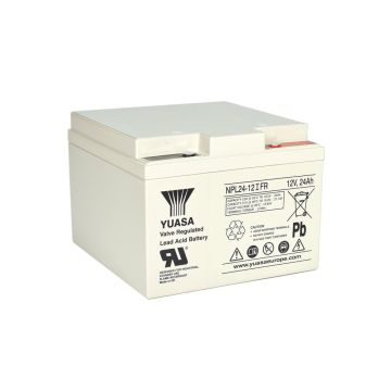 Yuasa NPL24-12IFR (12V 24Ah) General Purpose VRLA Battery