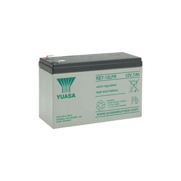 Yuasa RE7-12LFR (12V 7Ah) General Purpose VRLA Battery