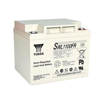 Yuasa SWL1100FR (12V 40.6Ah) High Rate VRLA Battery