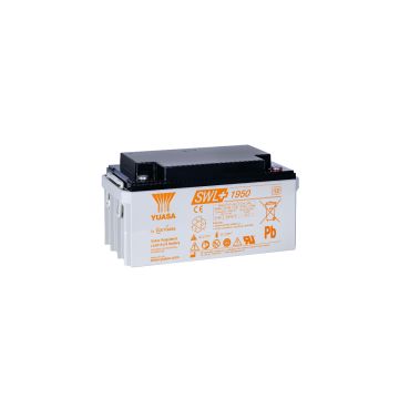 Yuasa SWL+1950 (12V 74Ah) Very Long Life Hybrid VRLA Battery