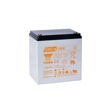 Yuasa SWL+2000 (12V 57.6Ah) Very Long Life Hybrid VRLA Battery