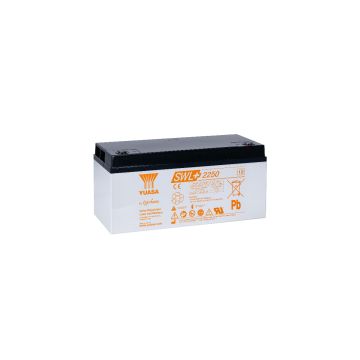 Yuasa SWL+2250 (12V 86Ah) Very Long Life Hybrid VRLA Battery