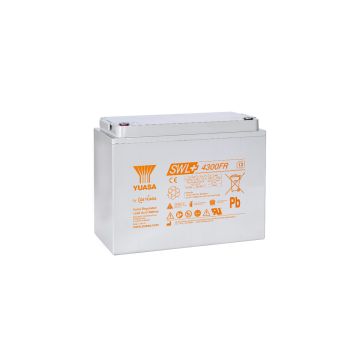 Yuasa SWL+4300FR (12V 140Ah) Very Long Life Hybrid VRLA Battery