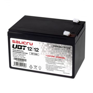 Salicru 013BS000003 UBT (12V 12Ah) Rechargeable VRLA Battery
