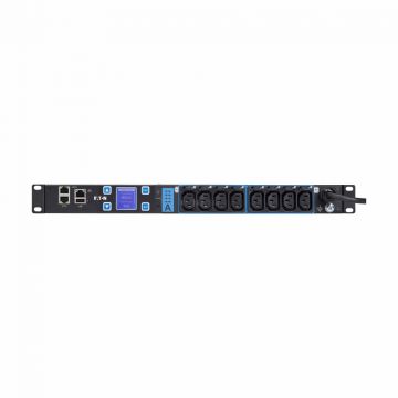 Eaton (EMAH28) Managed Rack PDU - 1U - In: C20 16A 1P - Out: (8) C13 - 01