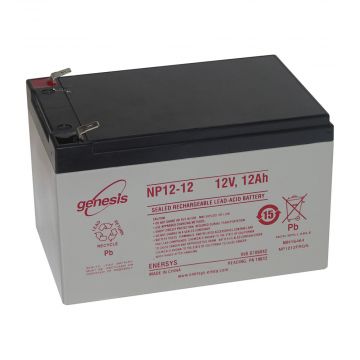 EnerSys Genesis NP18-12 (12V 17.2Ah) General Use AGM VRLA Battery - 01