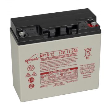 EnerSys Genesis NP22-12 (12V 20.9Ah) General Use AGM VRLA Battery - 01